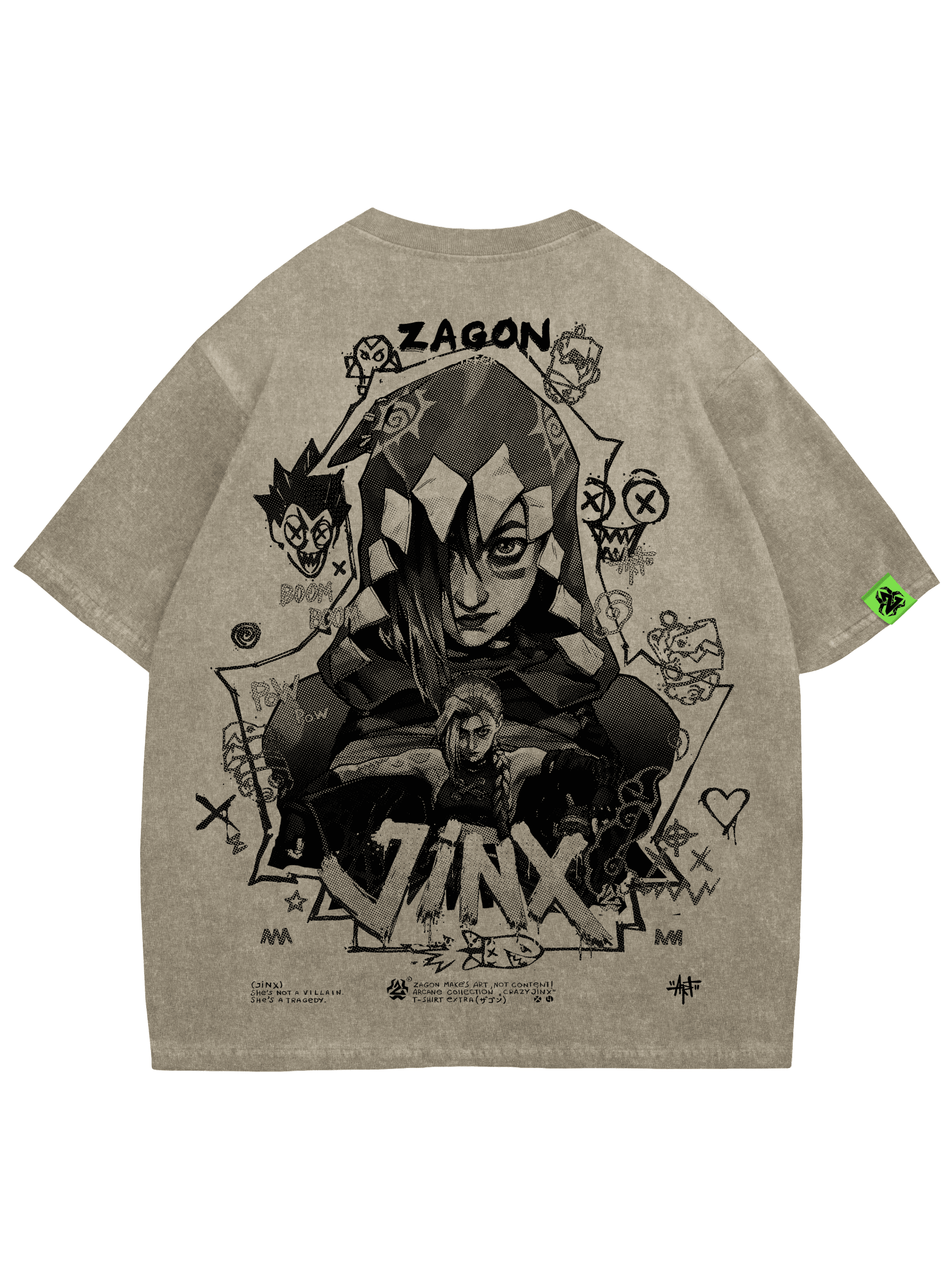 Футболка Echo Days SW из вселенной Arcane (League of Legends)